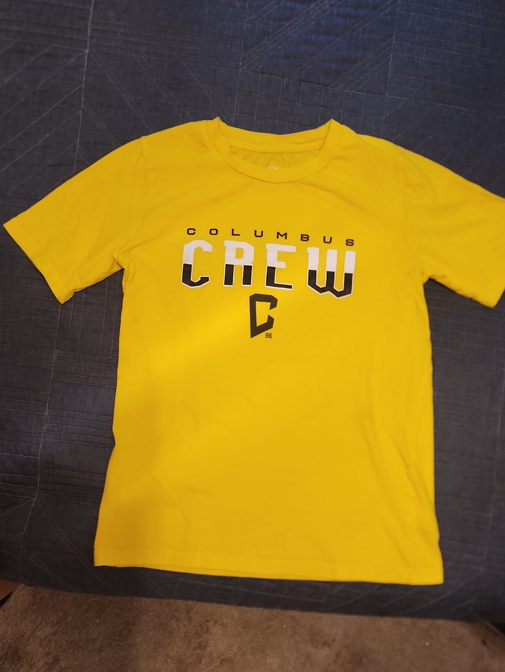 Columbus Crew Kids' Yellow Graphic Tee M 10/12